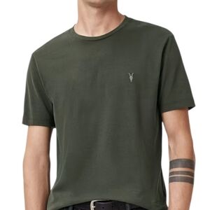 All Saints Dark Green Short Sleeve Tee
